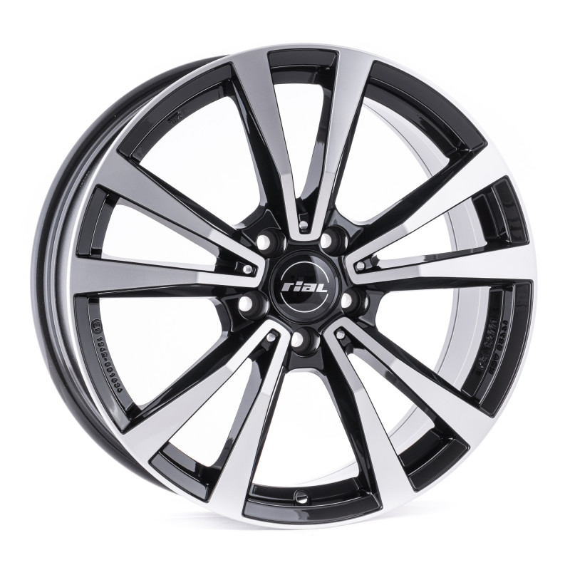 Rial M12X diamant-schwarz frontpoliert