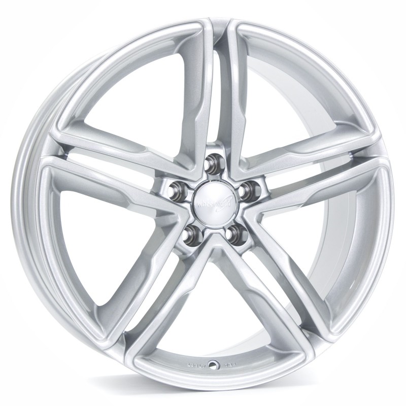 Wheelworld WH11 Race silver painted