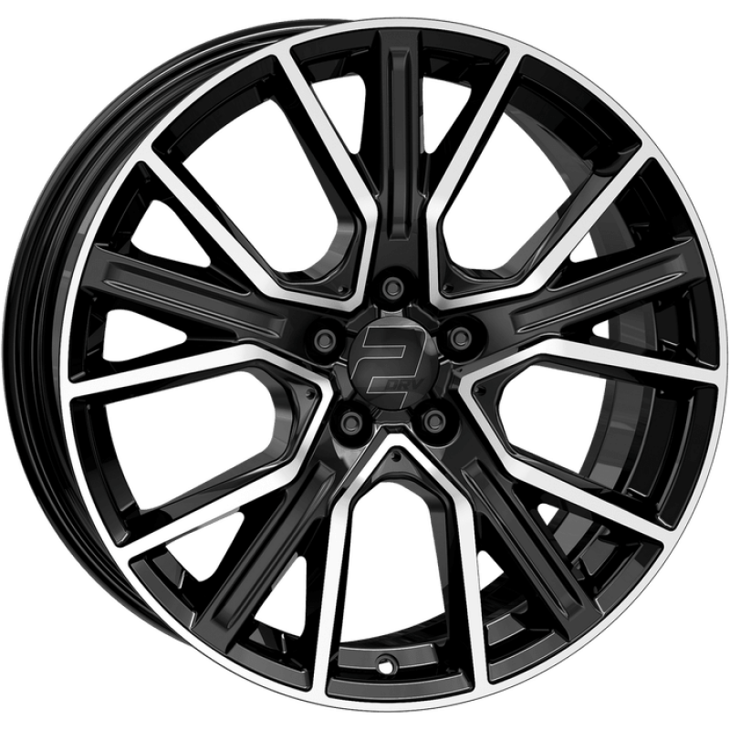 Wheelworld WH34 Schwarz Hochglanzpoliert
