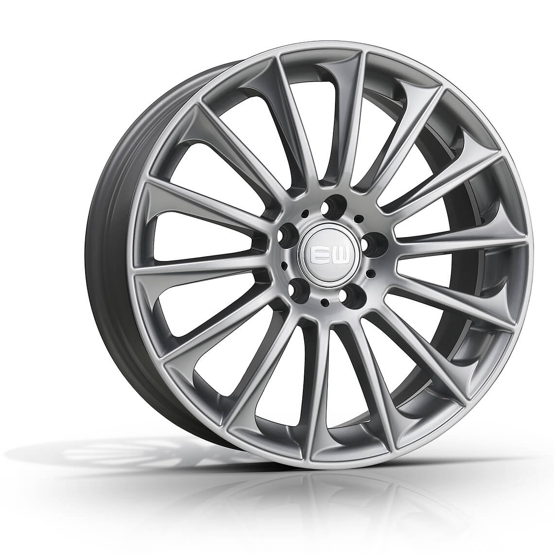Elite Wheels EW02 WILD BEAUTY Crystal silver