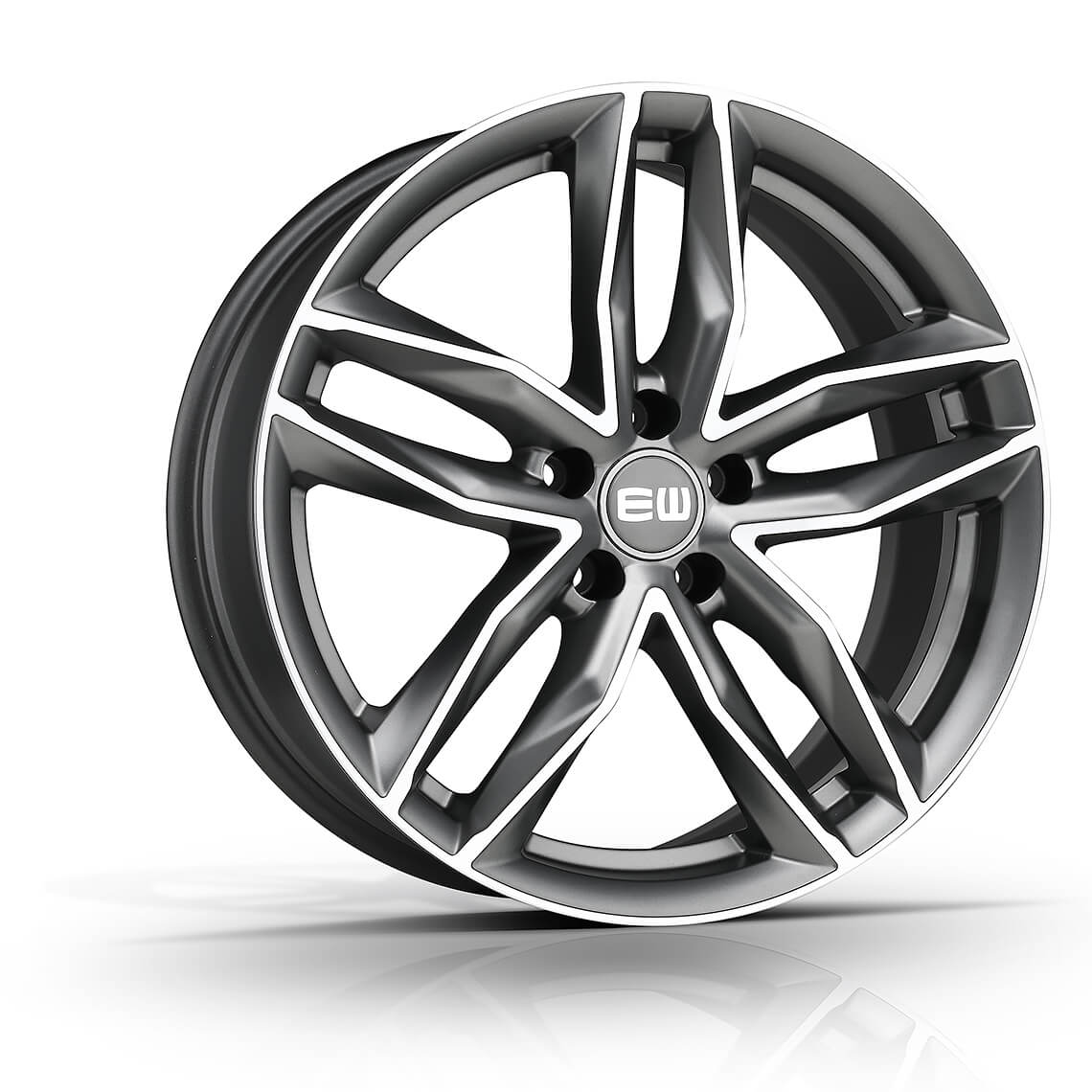 Elite Wheels EW04 MUST Palladium matt polished