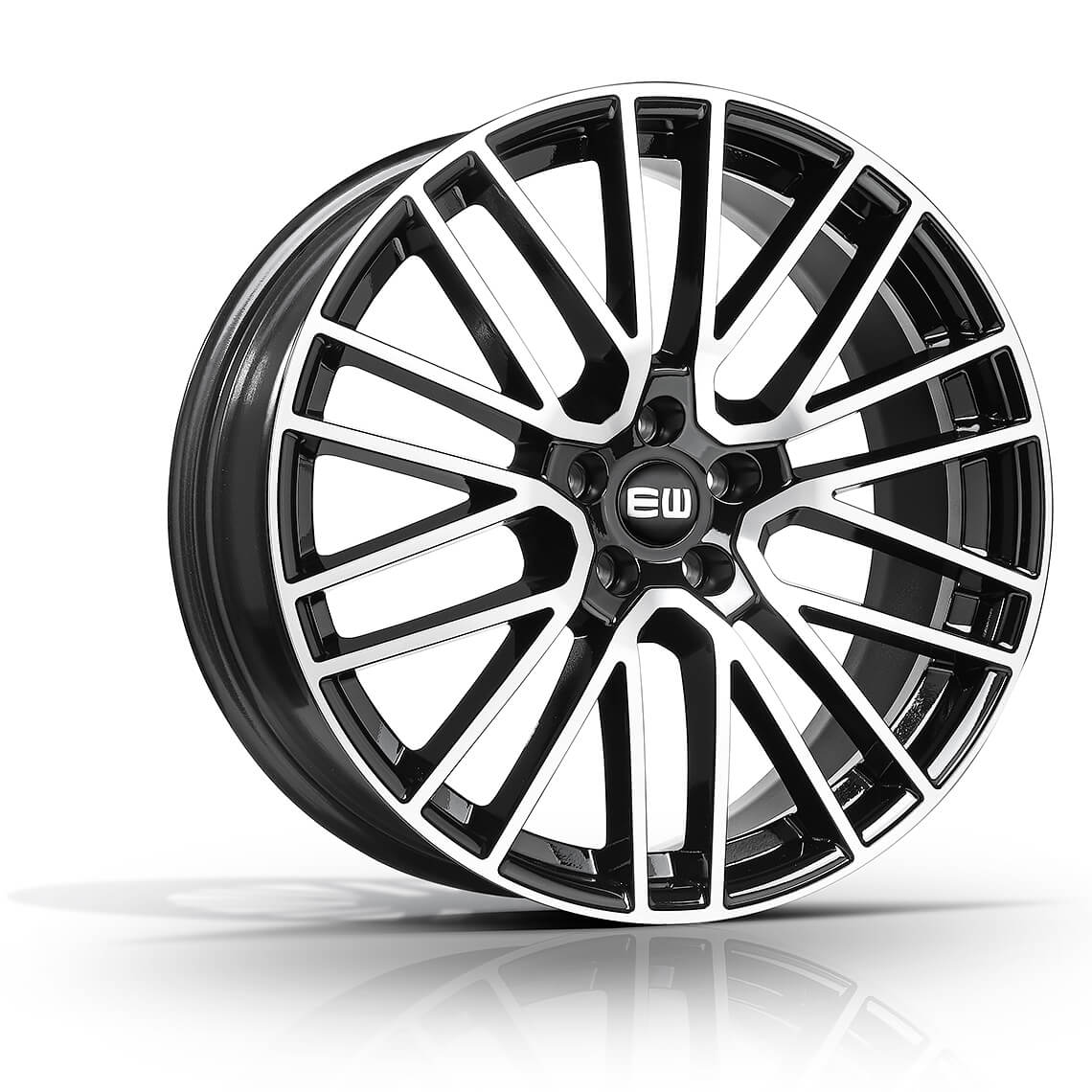 Elite Wheels EW08 TITANIUM Black polished