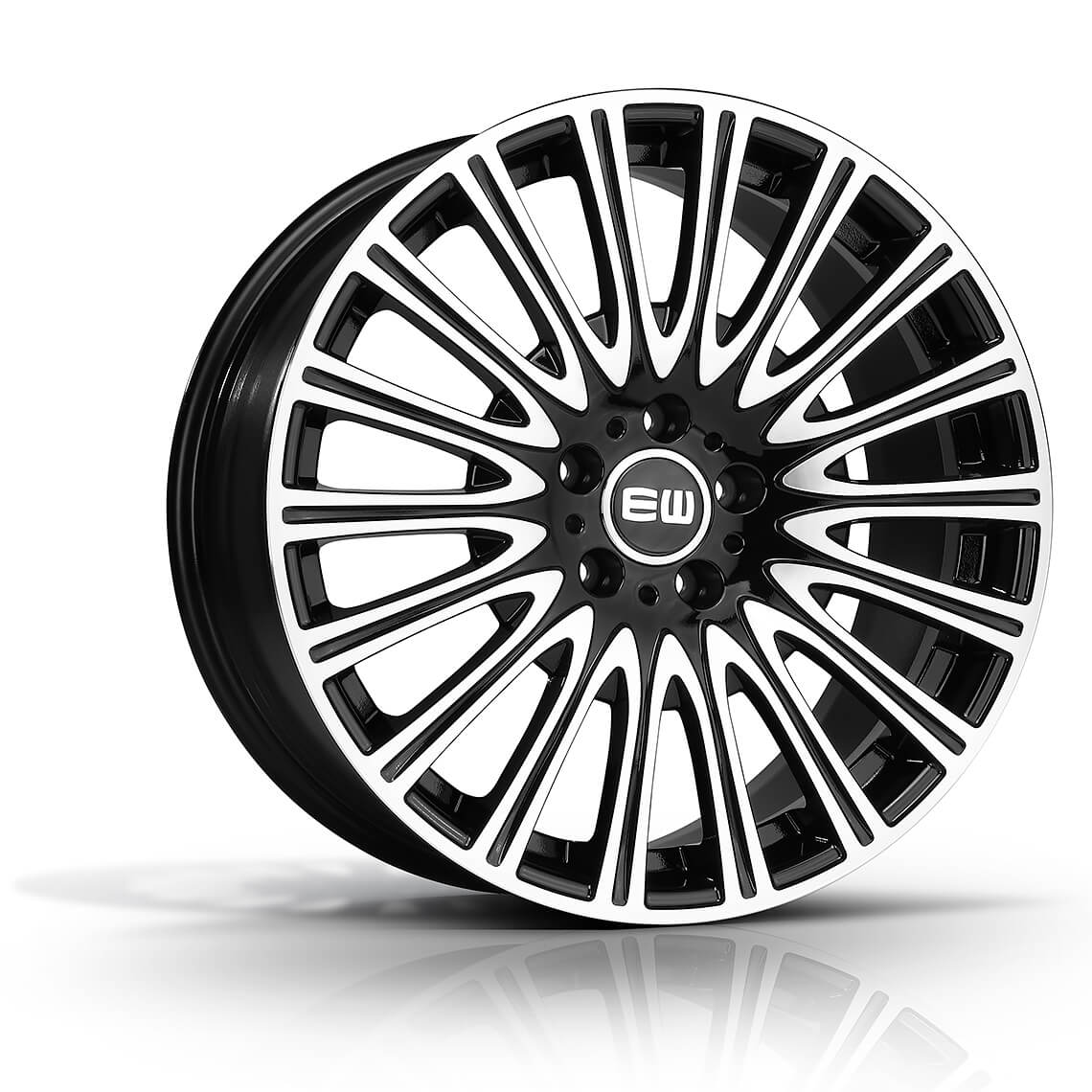 Elite Wheels EW13 TURBINE Black polished