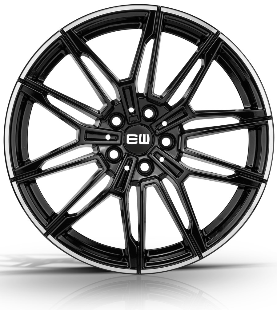 Elite Wheels EW17 ASSOS Black lip polished