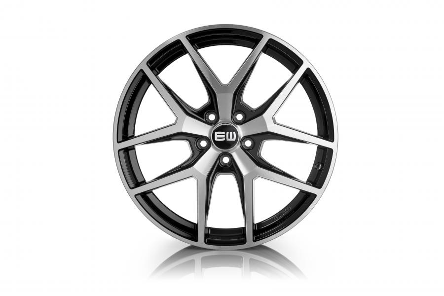 Elite Wheels EW26 PENTAGON Black polished