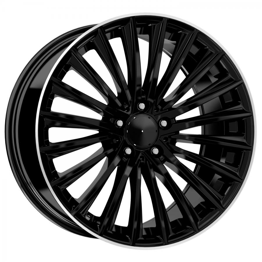 Elite Wheels X98 X98 Black lip polished