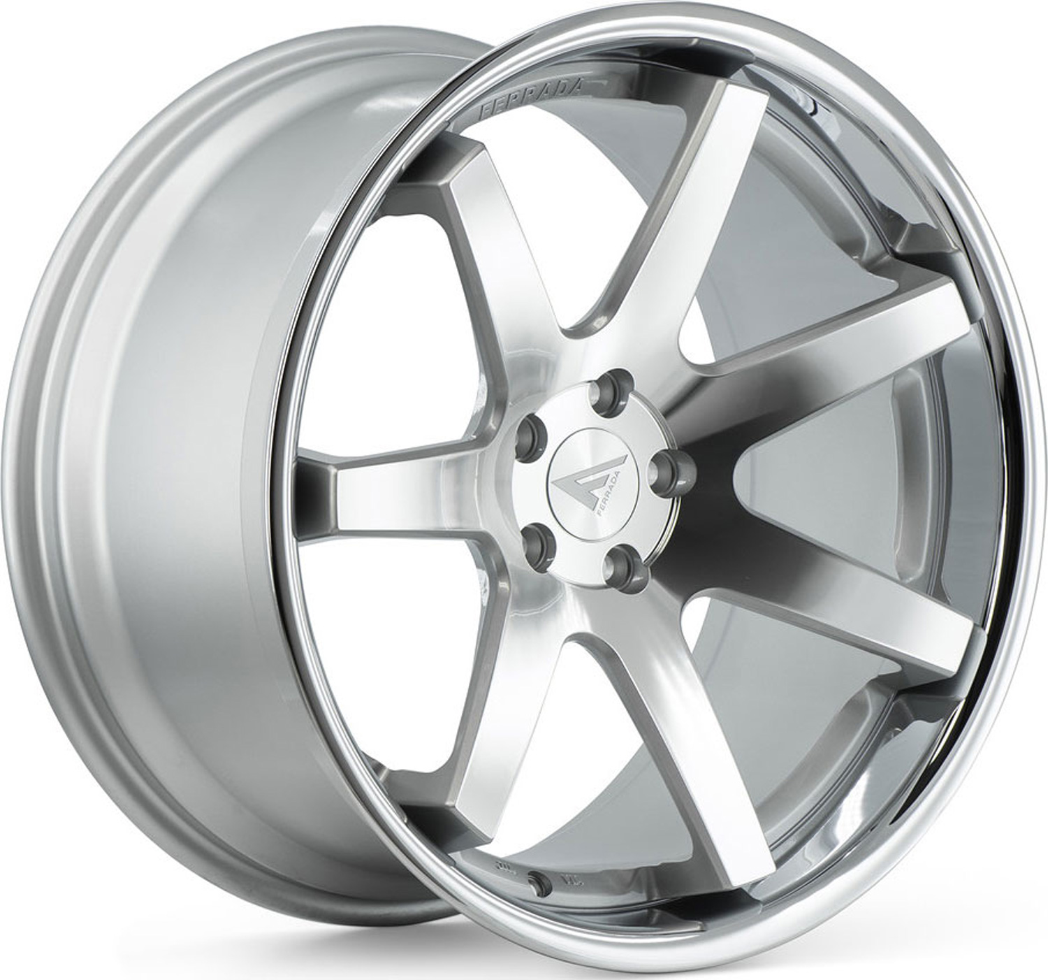 Ferrada FR1 sølv/poleret - inox lip