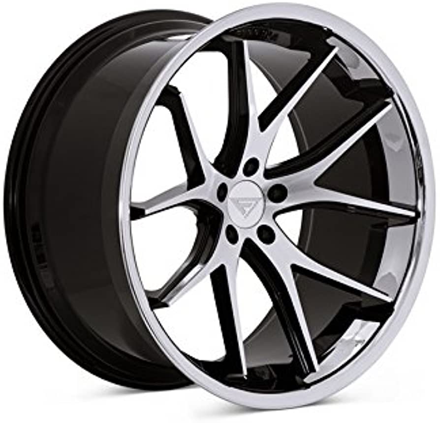 Ferrada FR2 sort/poleret - inox lip