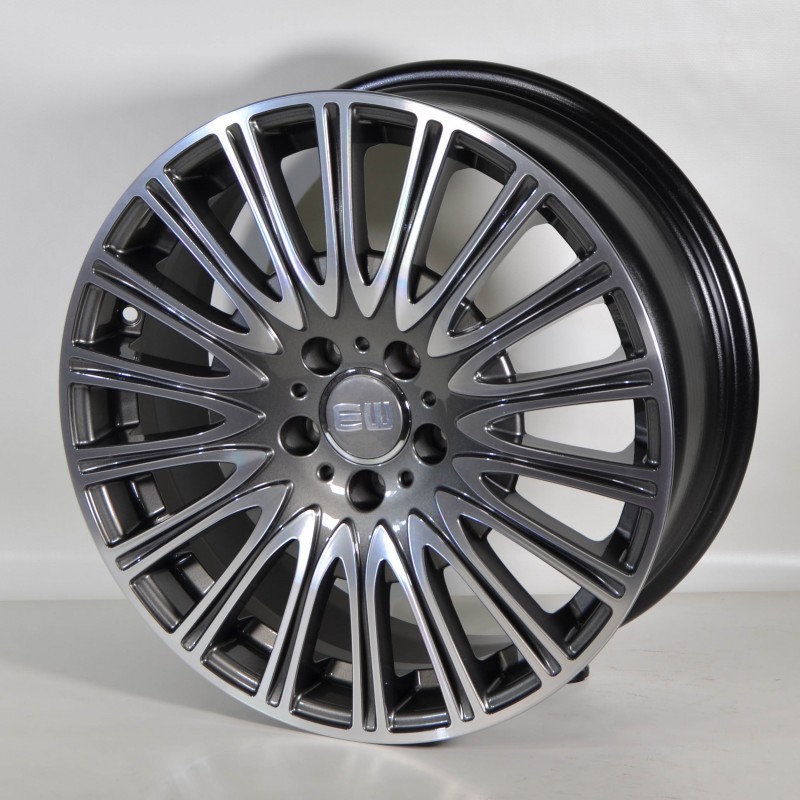 ELITE Wheels Turbine antrasit/poleret