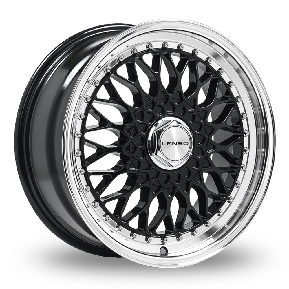 Lenso BSX gloss black / polished lip