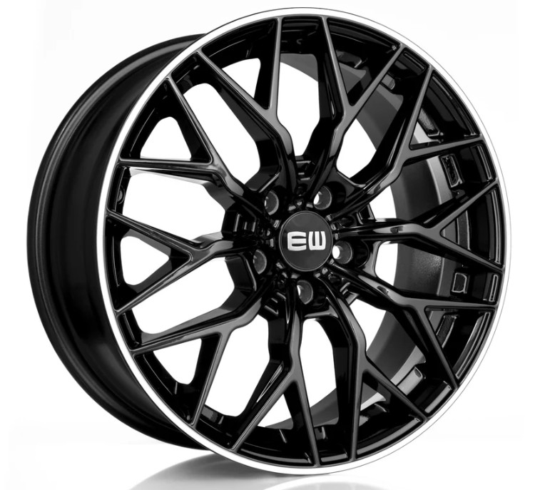 ELITE Viper sort/poleret kant