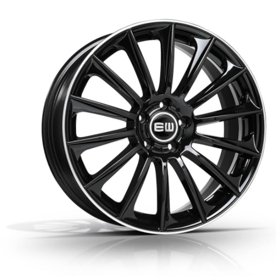 ELITE wheels wild beauty sort/poleret kant