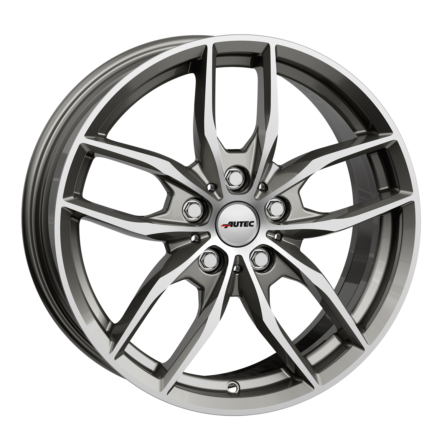 Autec Bavaris titanium silver polished