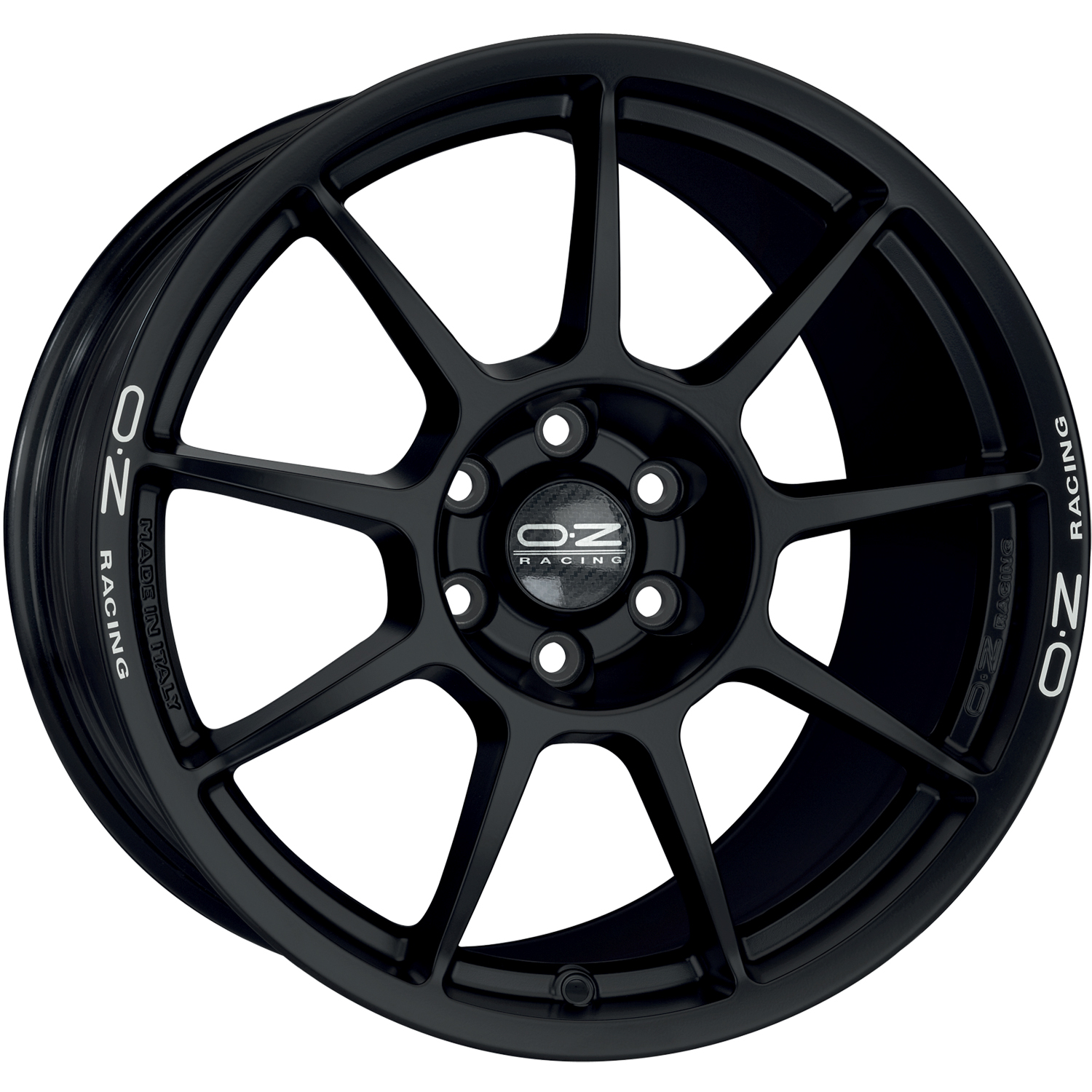 OZ Challenge hlt matt black white lettering