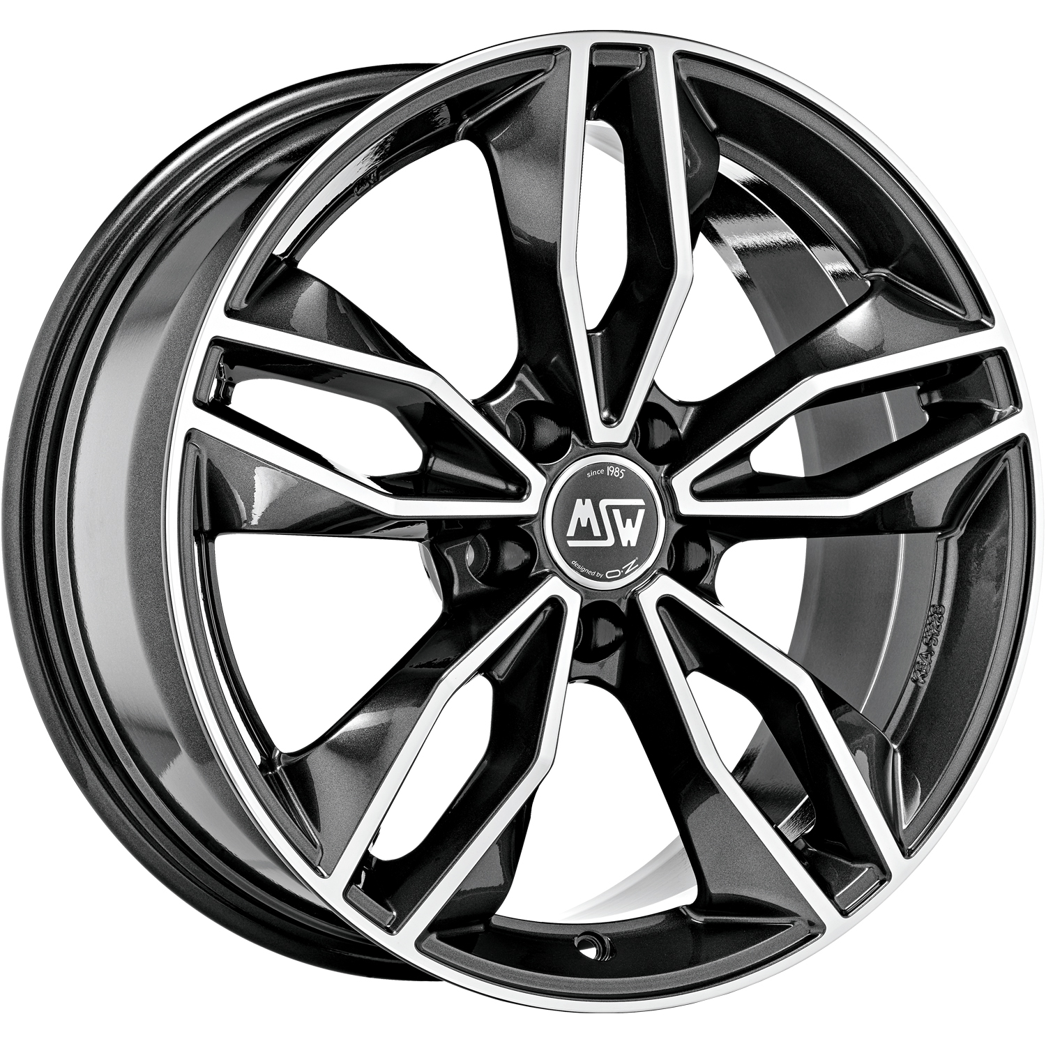 MSW Msw 71 gloss dark grey full polished