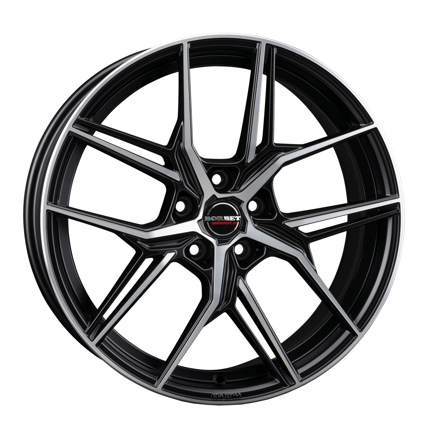 Borbet Qx black polished matt