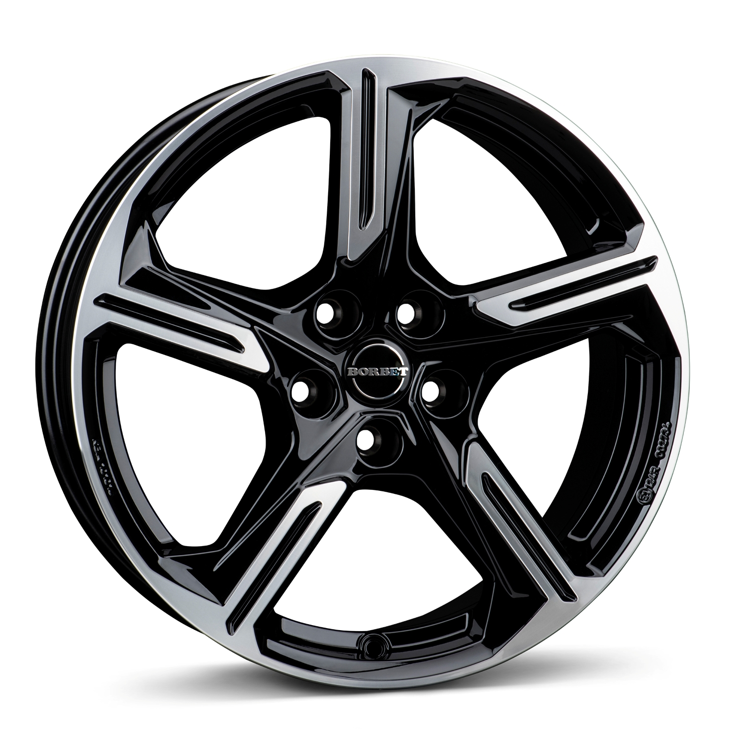 Borbet Xe1 black polished glossy
