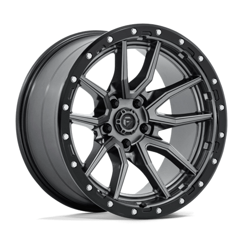 Fuel 1PC REBEL MATTE GUNMETAL BLACK BEAD RING