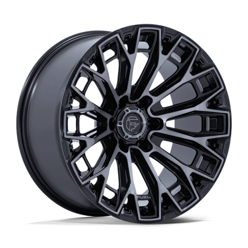 Fuel 1PC TRAX GLOSS BLACK W/ MACHINED DARK TINT FACE