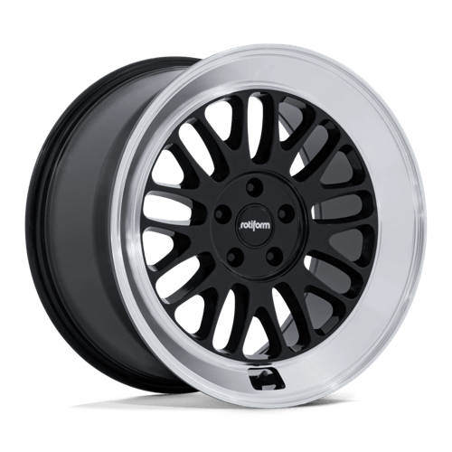Rotiform SCP GLOSS BLACK W/ DIAMOND CUT LIP