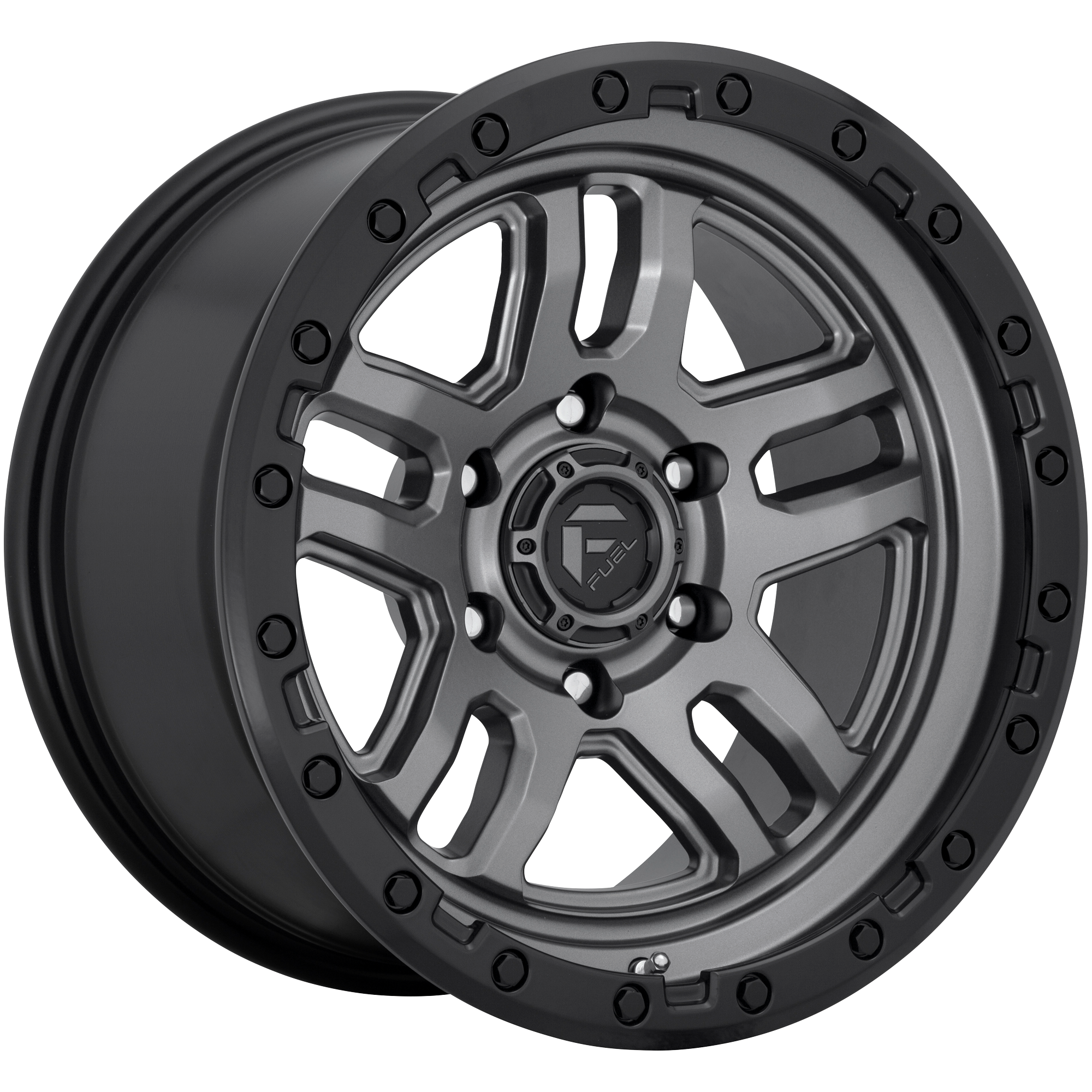 Fuel 1PC AMMO MATTE GUNMETAL BLACK BEAD RING