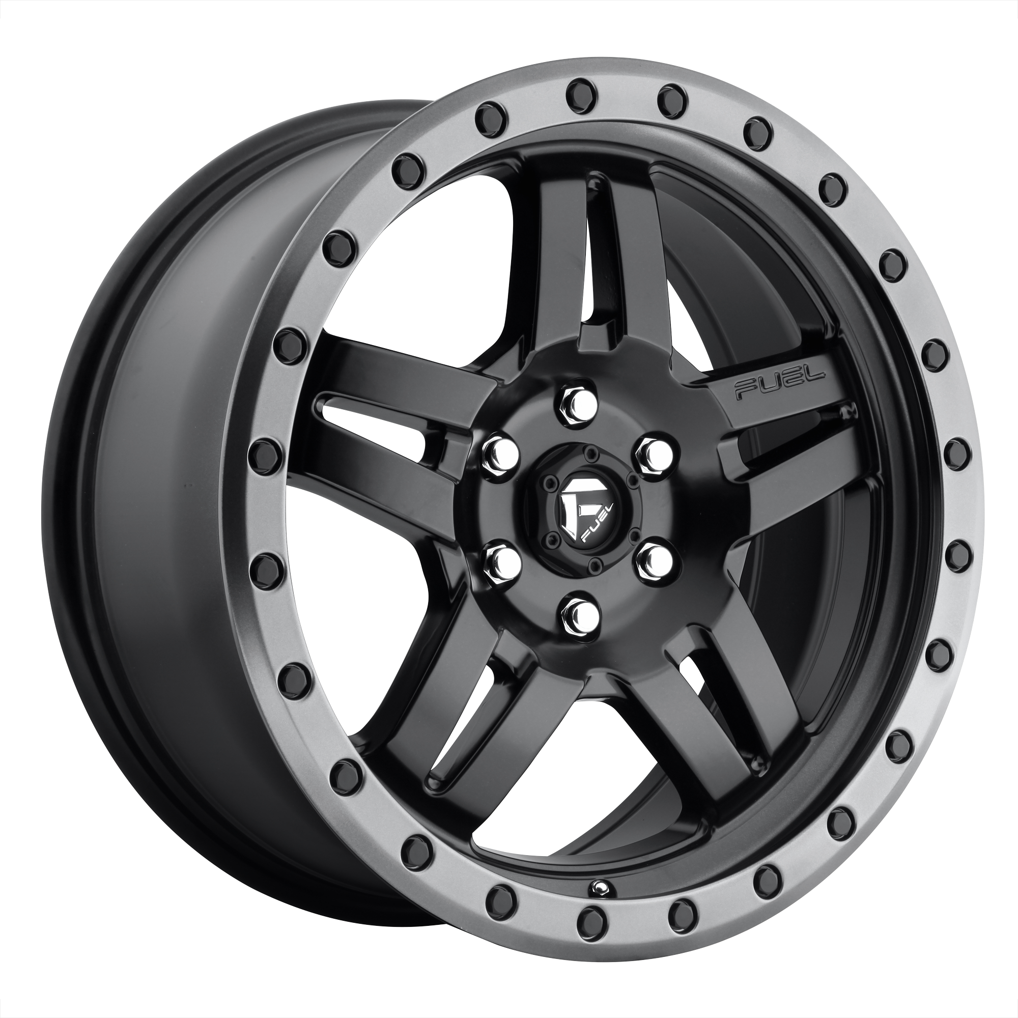 Fuel UTV ANZA UTV MATTE BLACK GUNMETAL RING