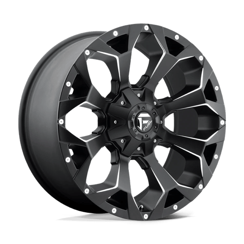 Fuel 1PC ASSAULT MATTE BLACK MILLED