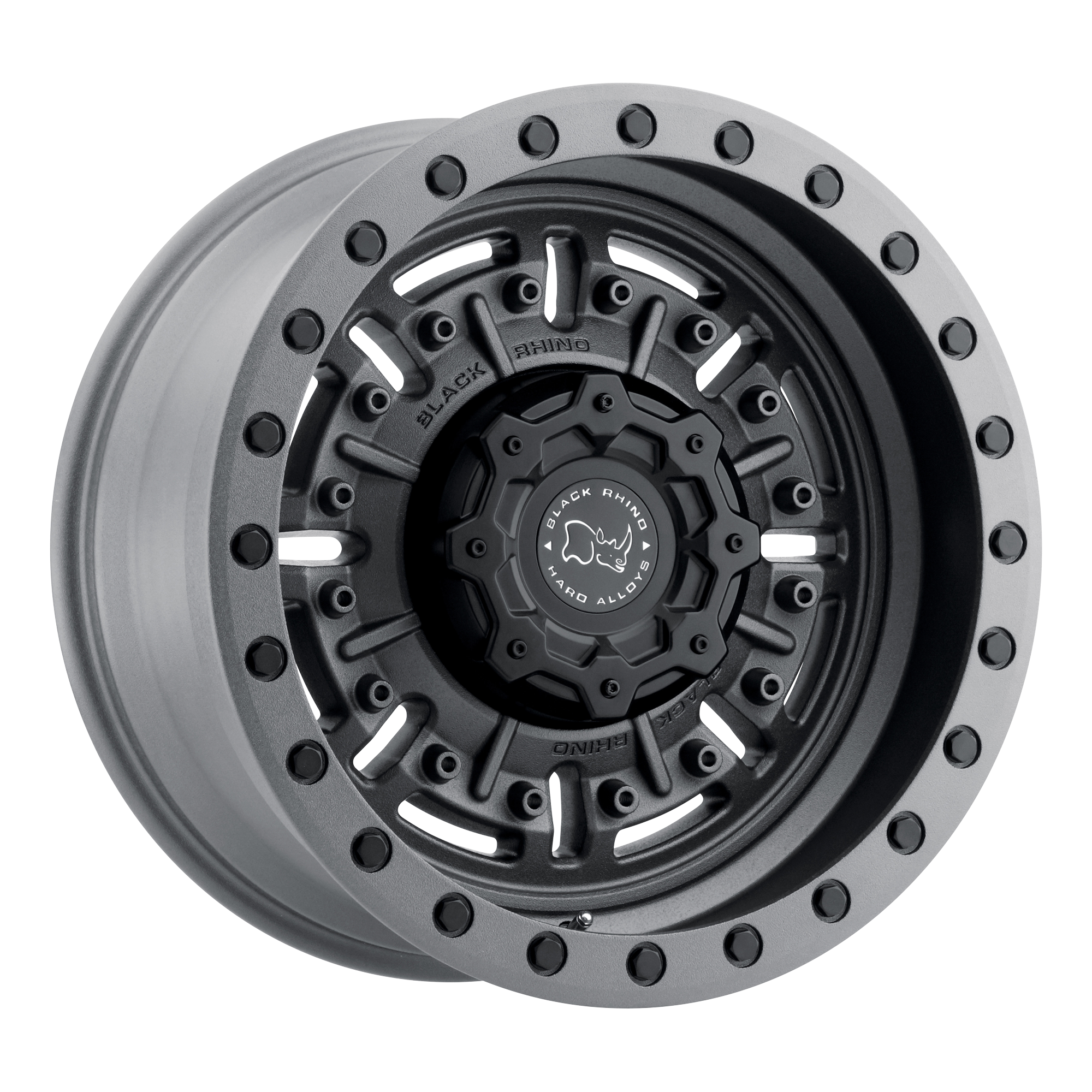 Black Rhino Hard Alloys BR ABRAMS TEXTURED MATTE GUNMETAL
