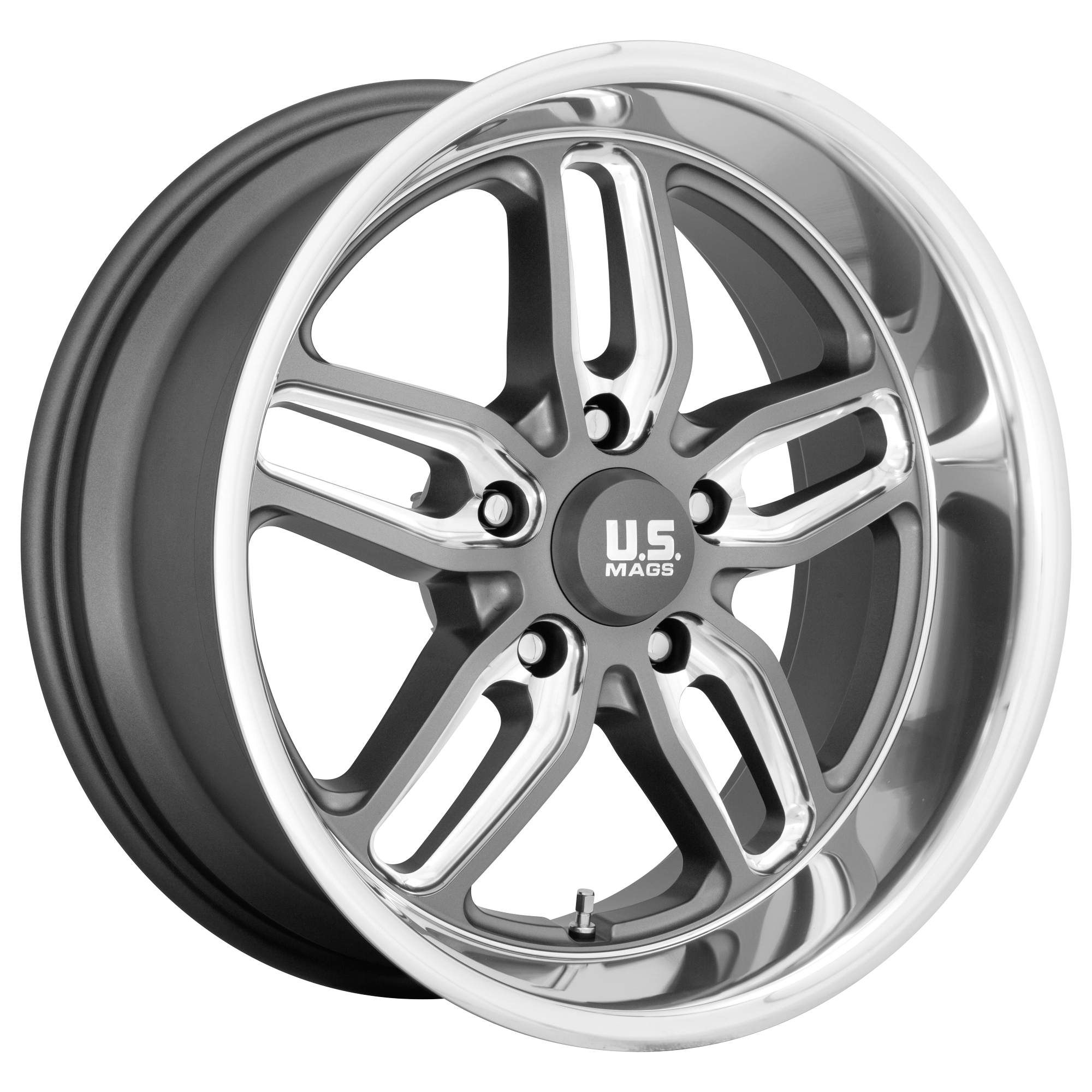 US Mag 1PC CTEN MATTE GUNMETAL MILLED