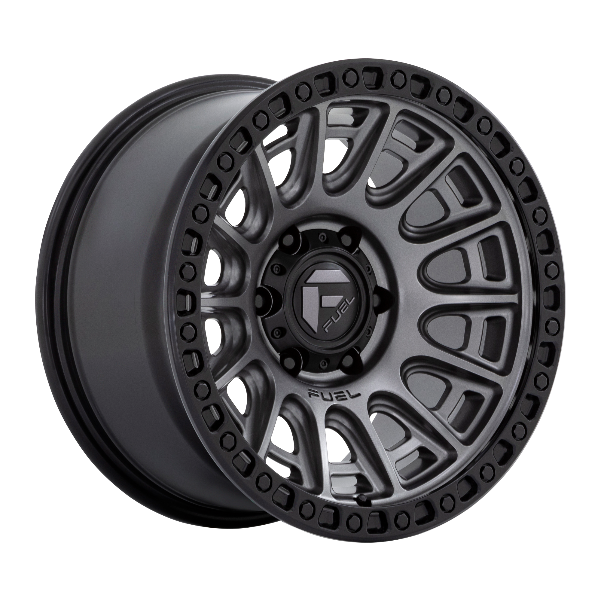 Fuel 1PC CYCLE MATTE GUNMETAL W/ BLACK RING
