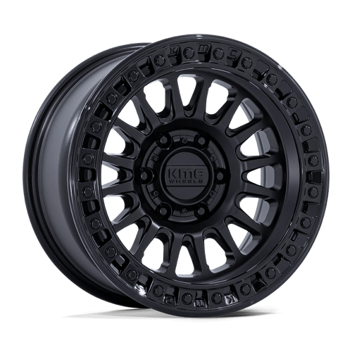 KMC IMS MATTE BLACK W/ GLOSS BLACK LIP