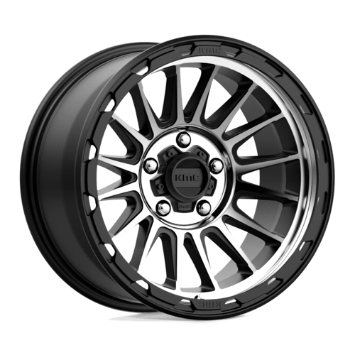 KMC KM542 SATIN BLACK MACHINED