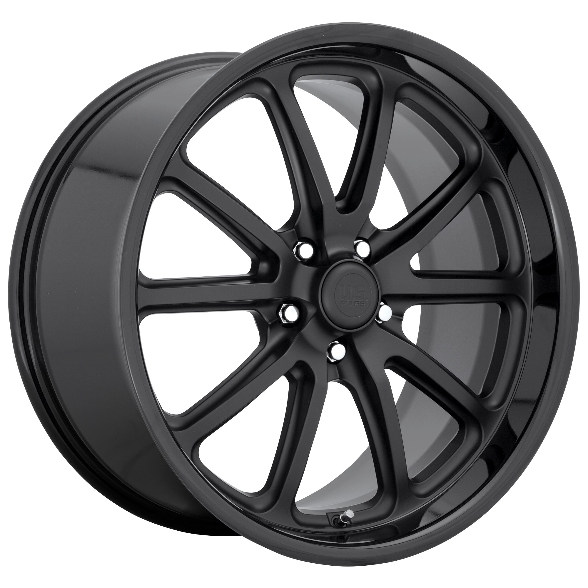 US Mag 1PC RAMBLER GLOSS BLACK MATTE BLACK
