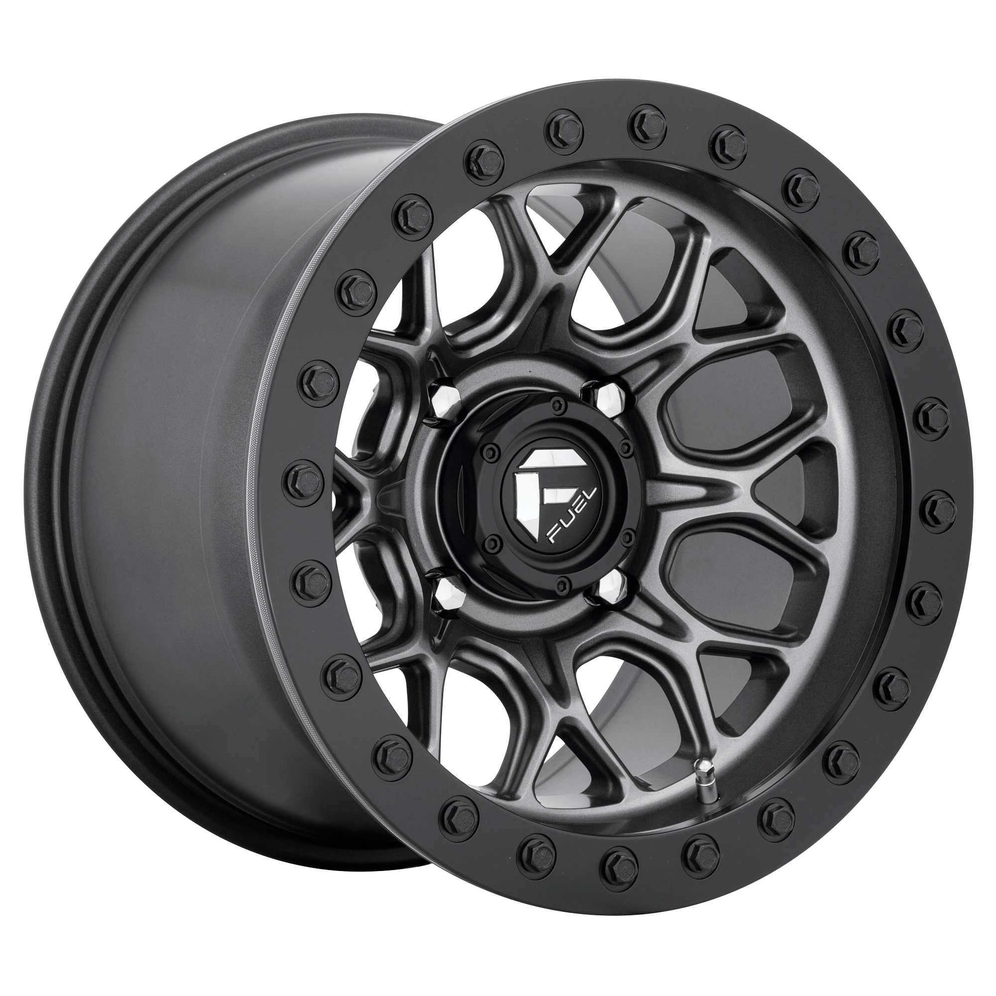 Fuel UTV TECH UTV BL MATTE GUNMETAL BLACK BEAD RING