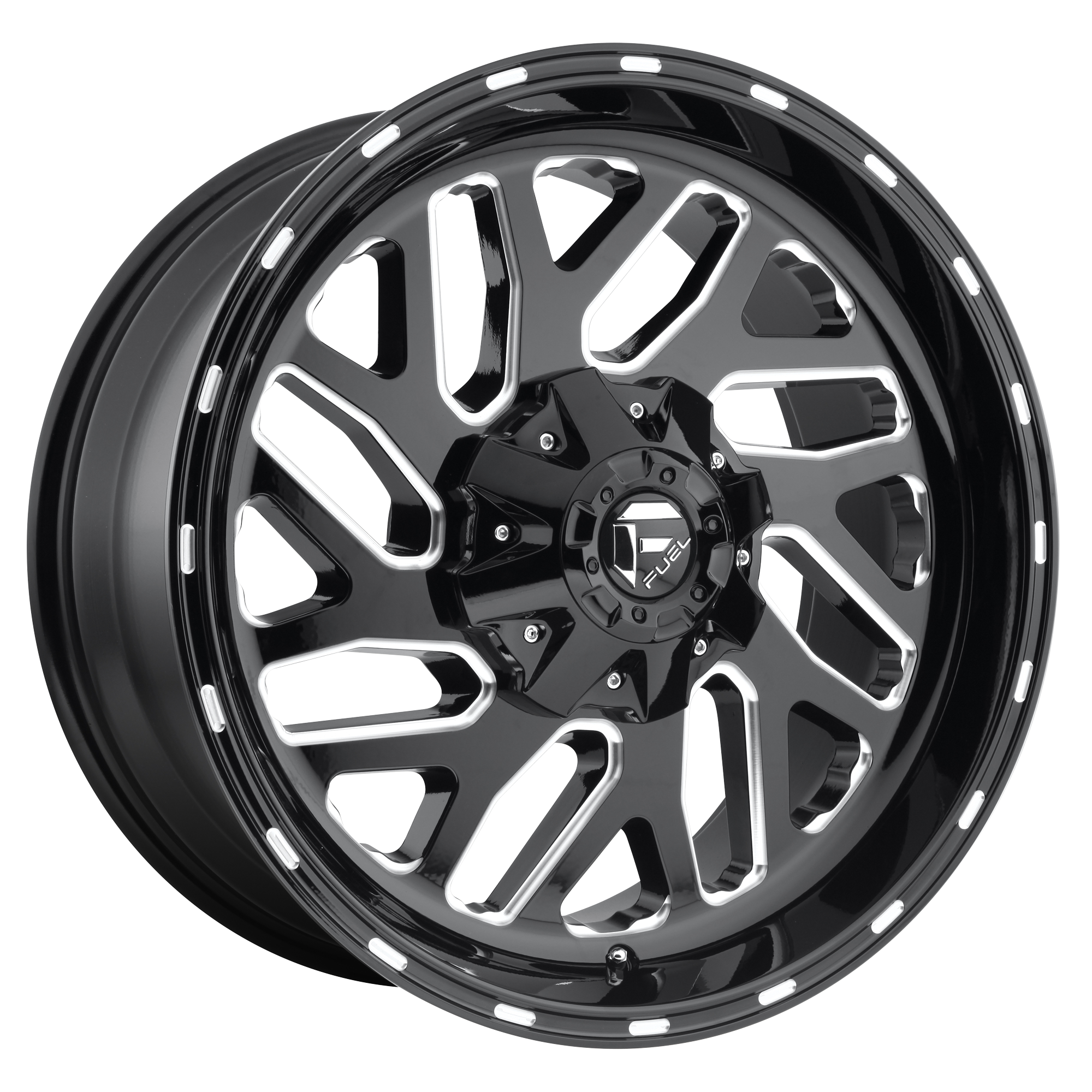 Fuel 1PC TRITON GLOSS BLACK MILLED