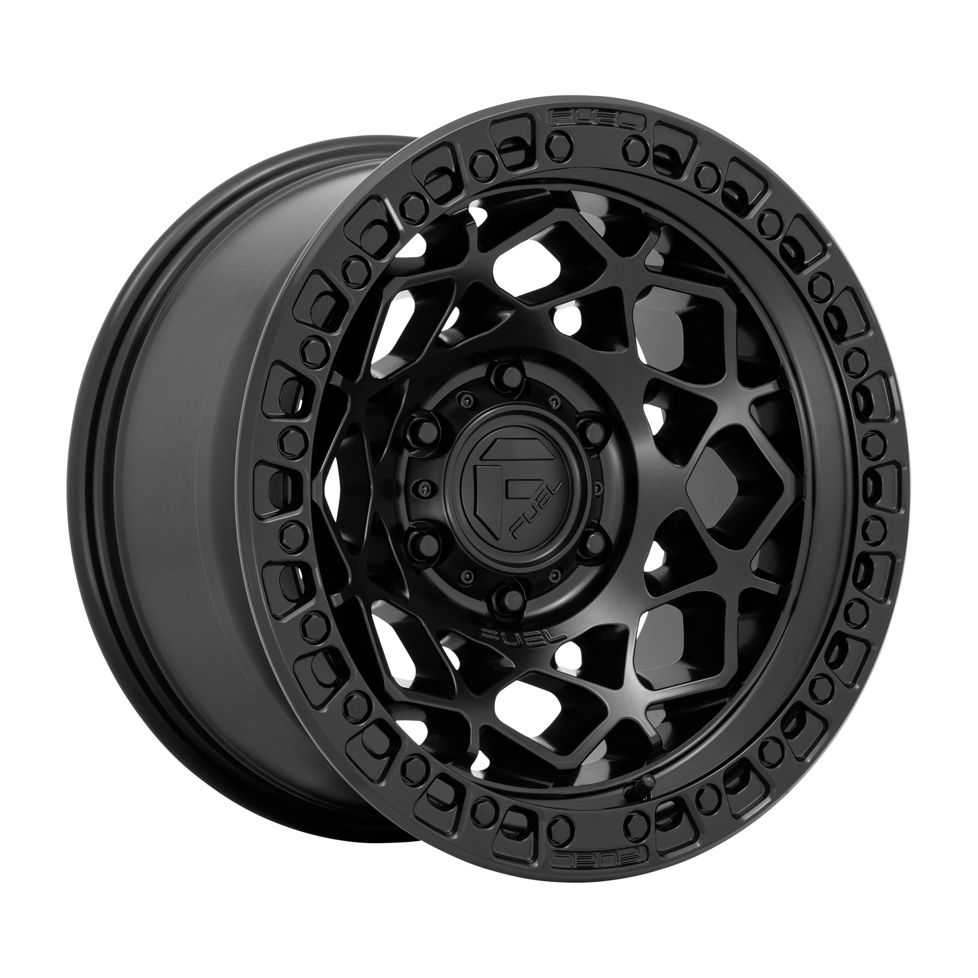 Fuel 1PC UNIT MATTE BLACK W/ MATTE BLACK RING