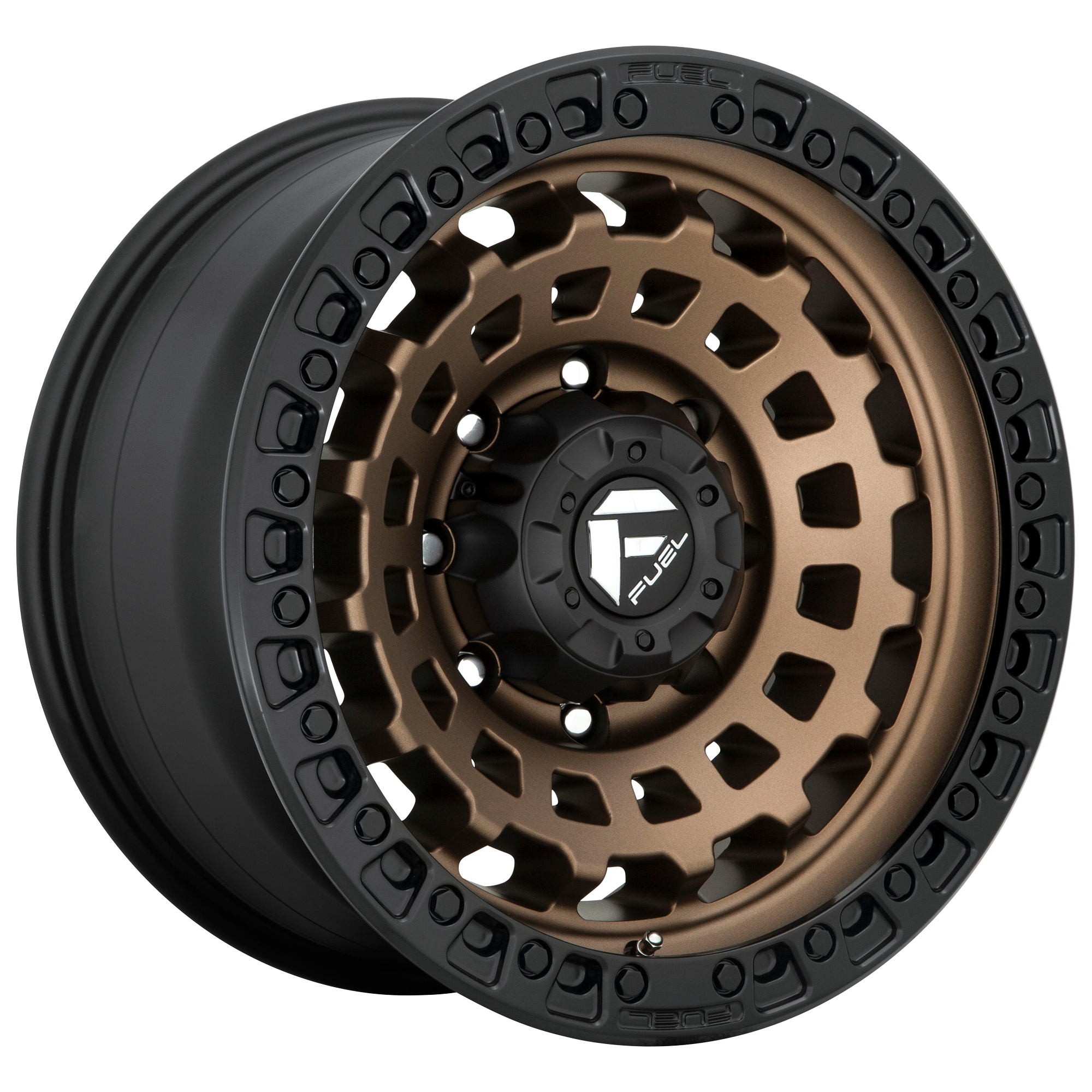 Fuel 1PC ZEPHYR MATTE BRONZE BLACK BEAD RING