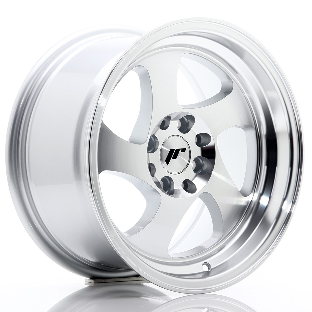 JAPAN RACING JR15 JR15 Silver Machined Face Silver Machined Face