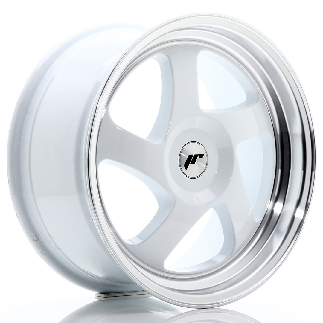 JAPAN RACING JR15 JR15 White w- Machined Lip White w/ Machined Lip