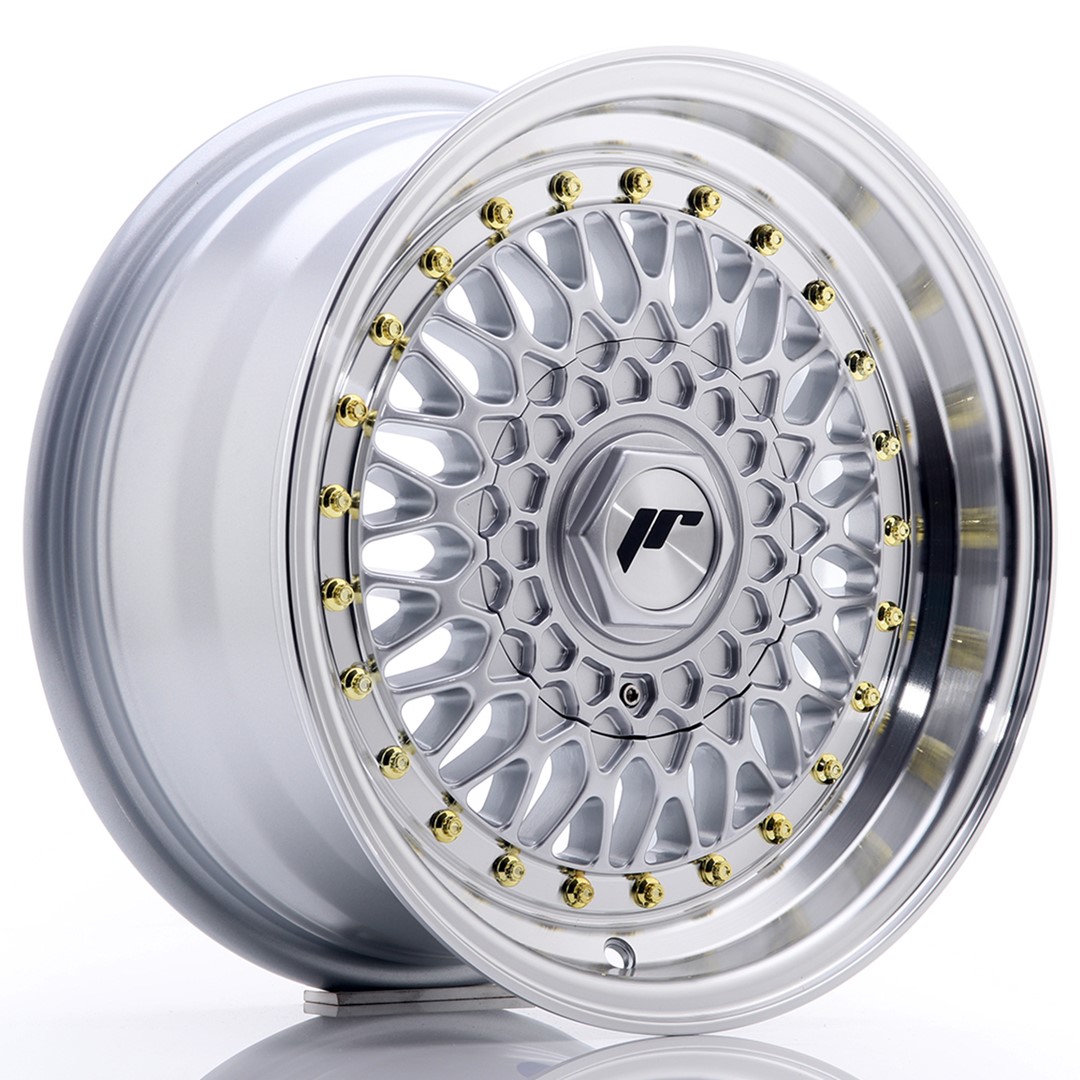 JAPAN RACING JR9 JR9 Silver w- Machined Lip Silver w/ Machined Lip
