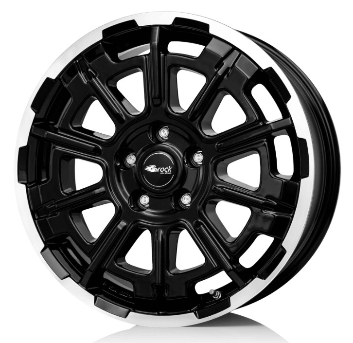 Brock B45 schwarz front-poliert