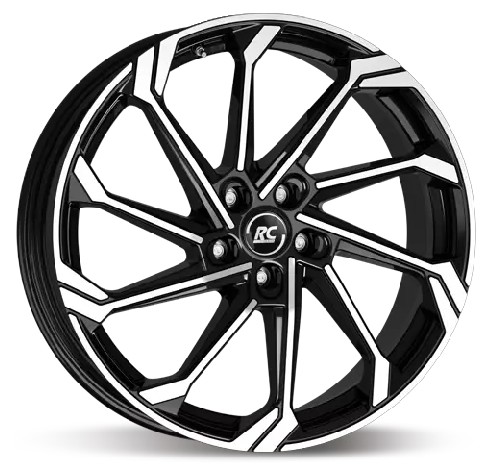 RC-Design RC36 schwarz front-poliert