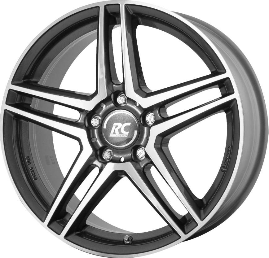 RC-Design RCD17 Himalaya-grey front-poliert
