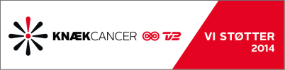 Vi støtter knæk cancer 2014 !