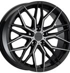 Arceo Valencia Sort poleret 20 tommer med Yokohama(Kuga2) Arceo Valencia Sort poleret 20 tommer med Yokohama(Kuga2)