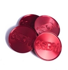 3SDM CNC centerkapsel rød(3CapR)