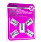 Mcgard låsesæt møtrik M14x1,5 kegle sølv(SCANNET)  Mcgard låsesæt møtrik M14x1,5 kegle sølv(SCANNET)