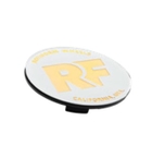Rotiform RF Centerkapsel Hvid Med Guld RF(32170WG)