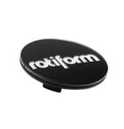 Rotiform Centerkapsel Sort Med Sølv Rotiform(32170BCS) Rotiform Centerkapsel Sort Med Sølv Rotiform(32170BCS)