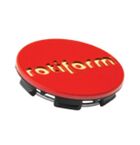 Rotiform Centerkapsel Rød Med Guld Rotiform(1003-40RG) Rotiform Centerkapsel Rød Med Guld Rotiform(1003-40RG)